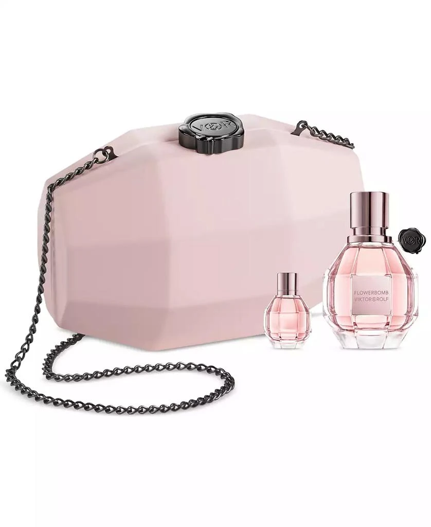 Viktor & Rolf 3-Pc. Flowerbomb Eau de Parfum Luxe Couture Clutch Gift Set 1