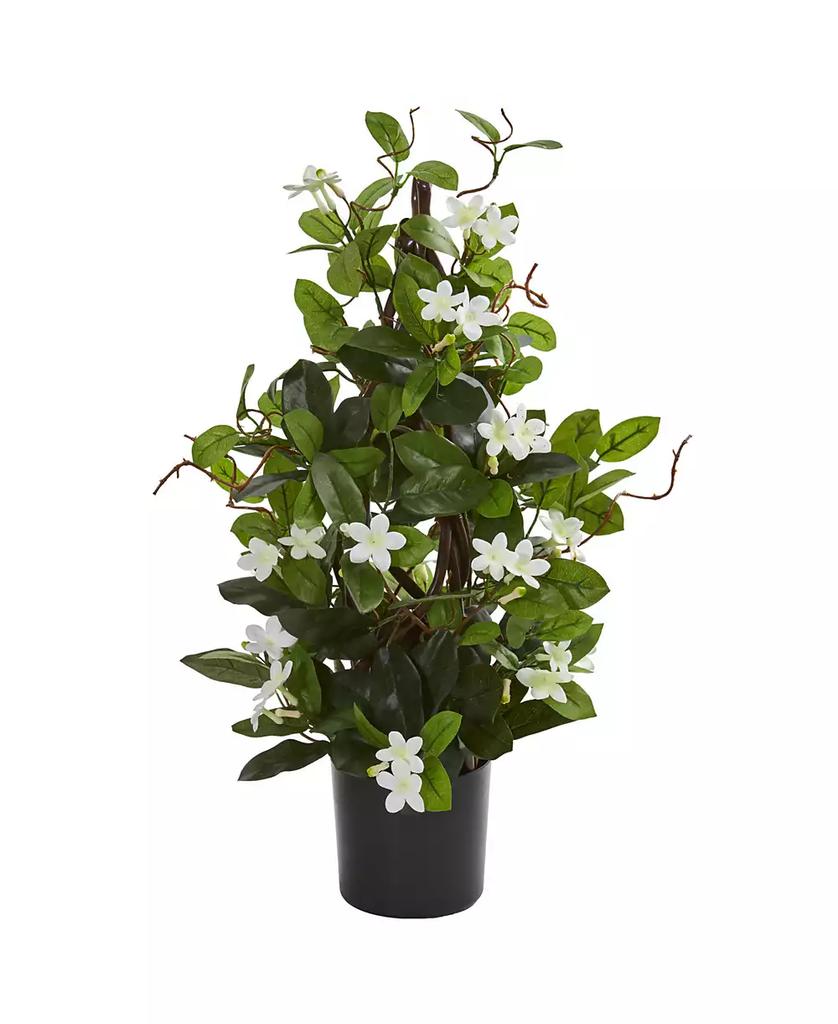 NEARLY NATURAL 24” Stephanotis Artificial Climbing Plant