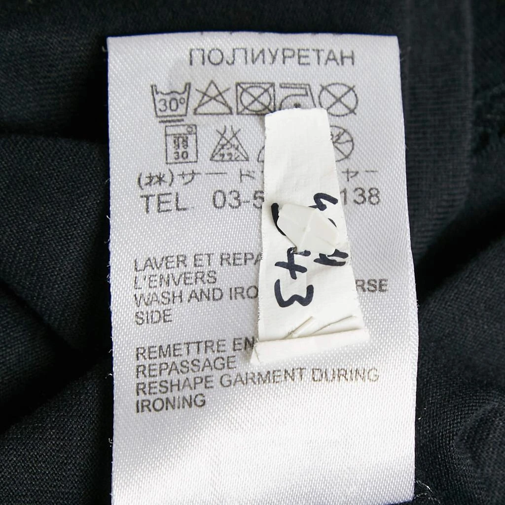 Givenchy Givenchy Black Cotton Star Quilt Detail T-Shirt L 8