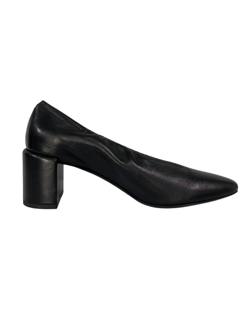 HALMANERA Halmanera - Women's Stack Heel Round Toe Pump