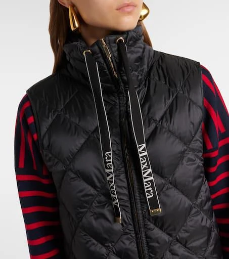 Max Mara The Cube Tregic quilted down vest 4