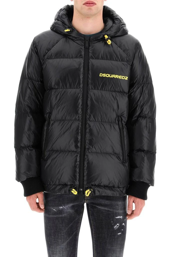 DSQUARED2 Dsquared2 Logo-Printed Padded Hooded Jacket 2