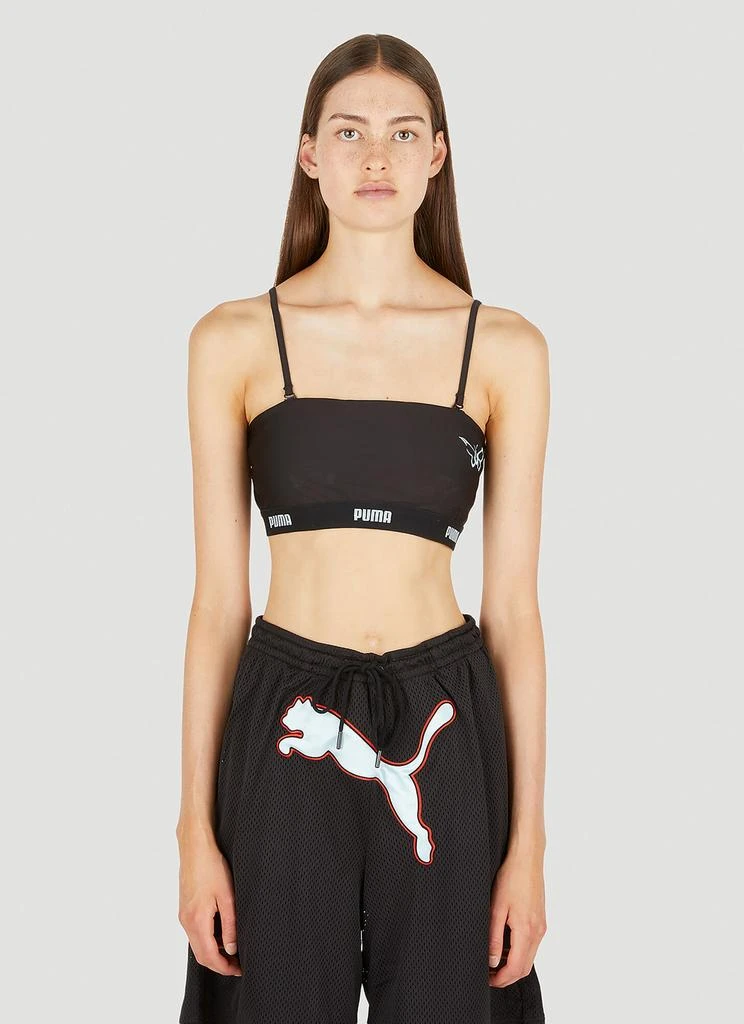 Puma Logo Tape Crop Top 1