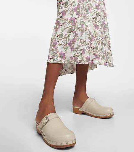 Isabel Marant Thalie leather clogs 4