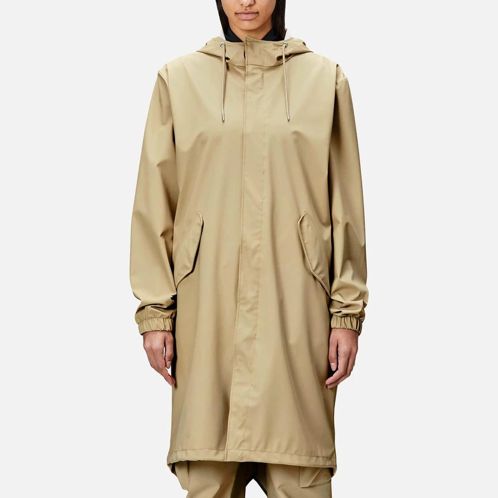 RAINS Rains Coated-Shell Fishtail Parka 1