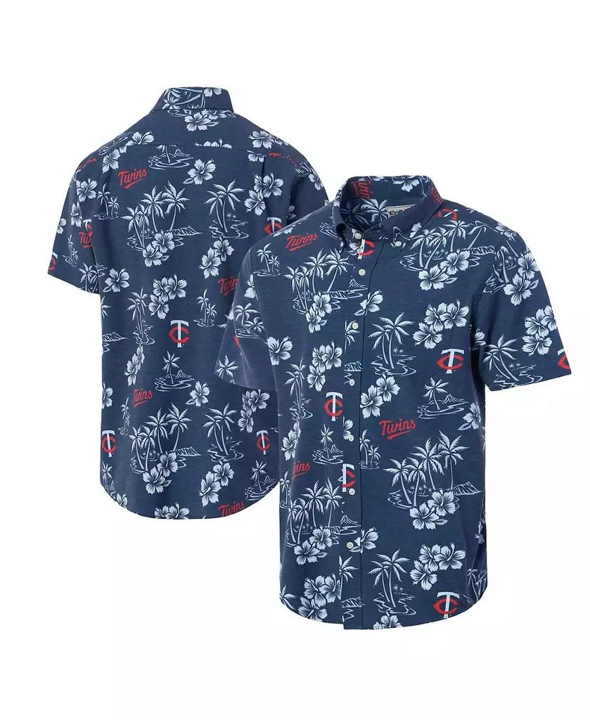 Reyn Spooner Men's Navy Minnesota Twins Kekai Button-Down Shirt 1