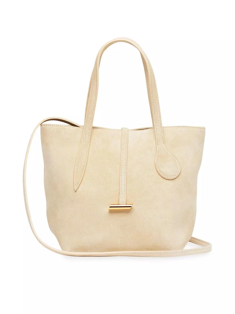 Little Liffner Sprout Mini Suede Top Handle Bag 1