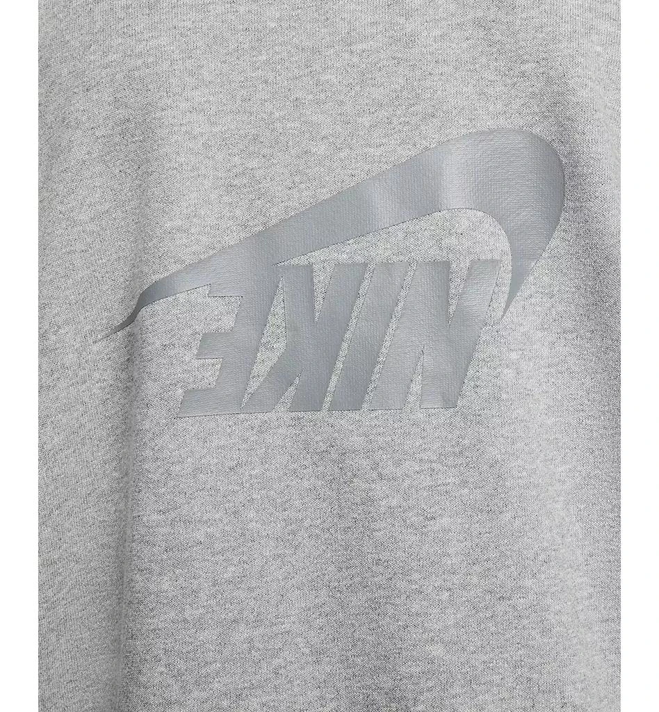 NIKE Big Girls Sportswear Dri-FIT Oversized Fleece Hoodie 4