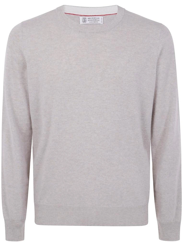 Brunello Cucinelli Brunello Cucinelli Long-Sleeved Crewneck Sweater from Cettire