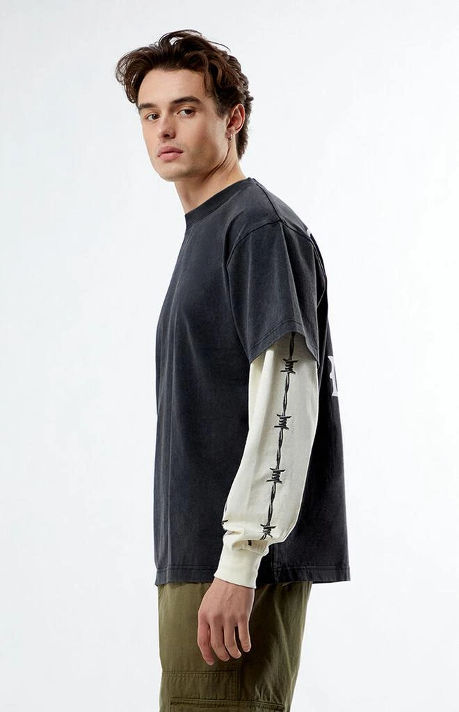 PacSun Beyond The Door Layered Long Sleeve T-Shirt 3