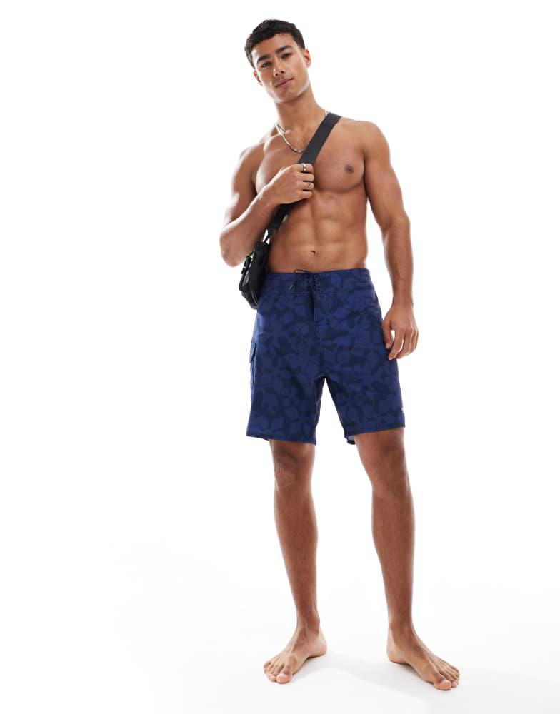 Speedo Speedo Swim shorts lookout print 18'' board shorts in peacoat