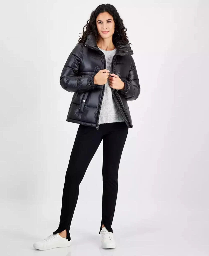 Michael Kors Women's Hooded Puffer Coat, Created for Macy's 1