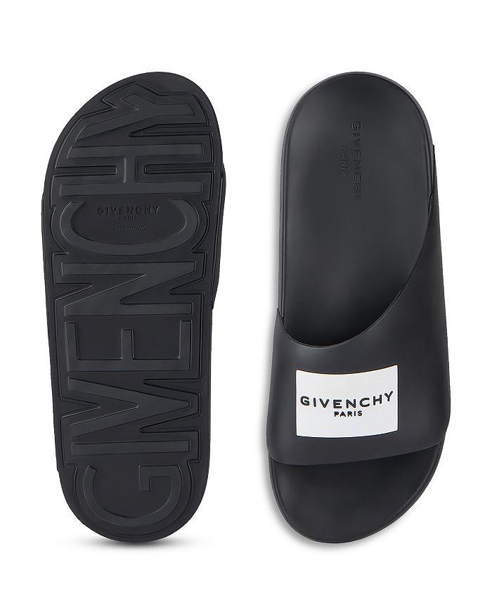 Givenchy Men's Label Slide Sandals