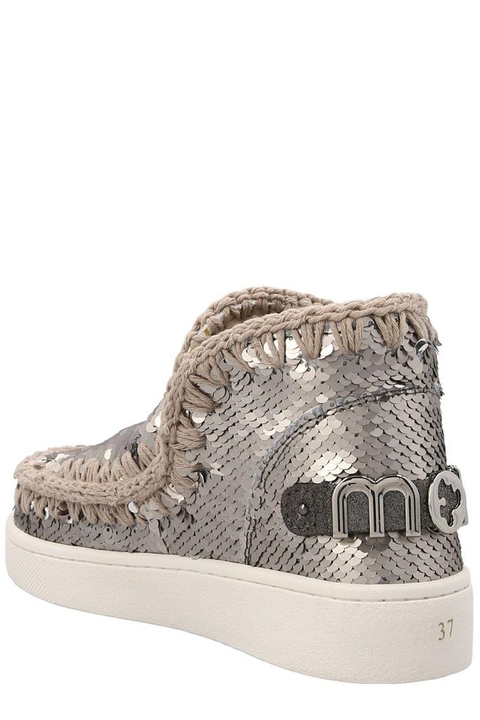 Mou Mou Eskimo Summer Sequinned Ankle Boots