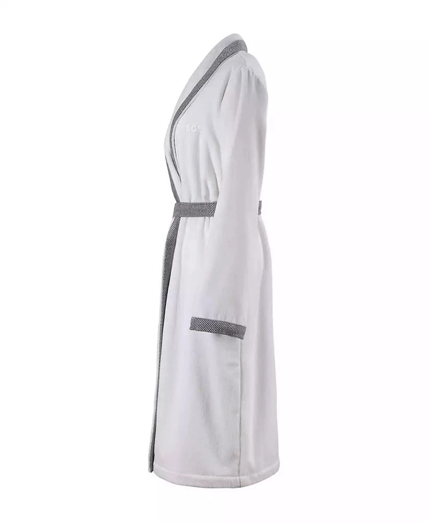 Boss Home Lord Woman's Cotton Velour Shawl Bathrobe 2