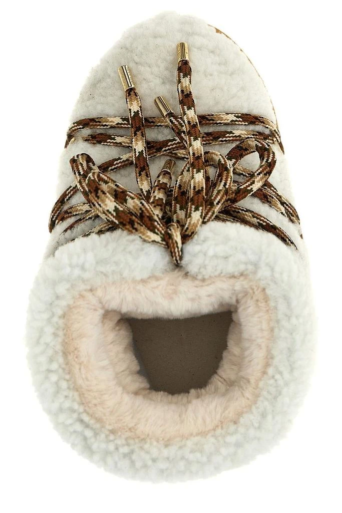 Moon Boot Moon Boot Logo Printed Shearling Lace-Up Boots 4