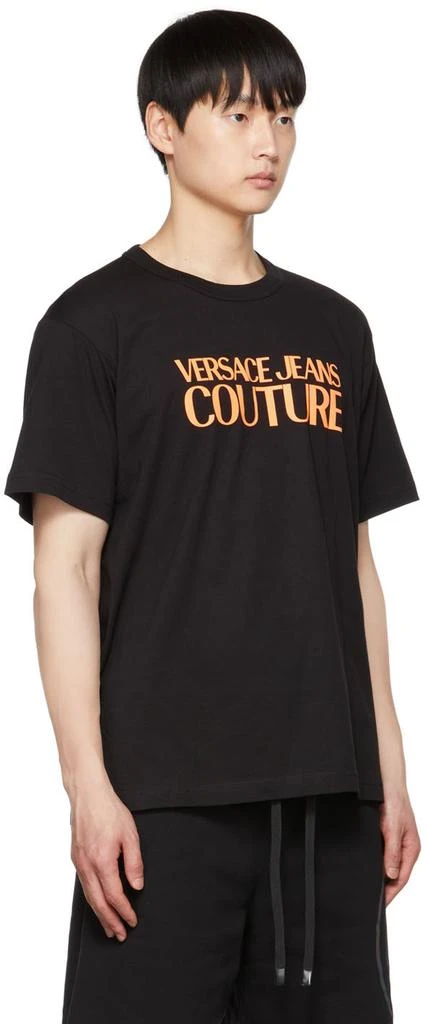Versace Black Printed T-Shirt 2