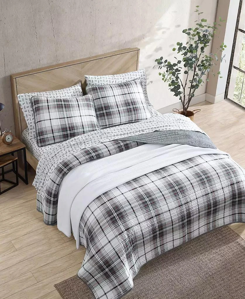 Eddie Bauer Alder Plaid Reversible 3 Piece Quilt Set 3