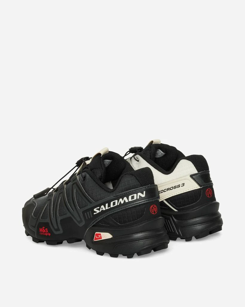 Salomon Speedcross 3 Dual Aura Sneakers Black / Vanilla Ice / Red 4