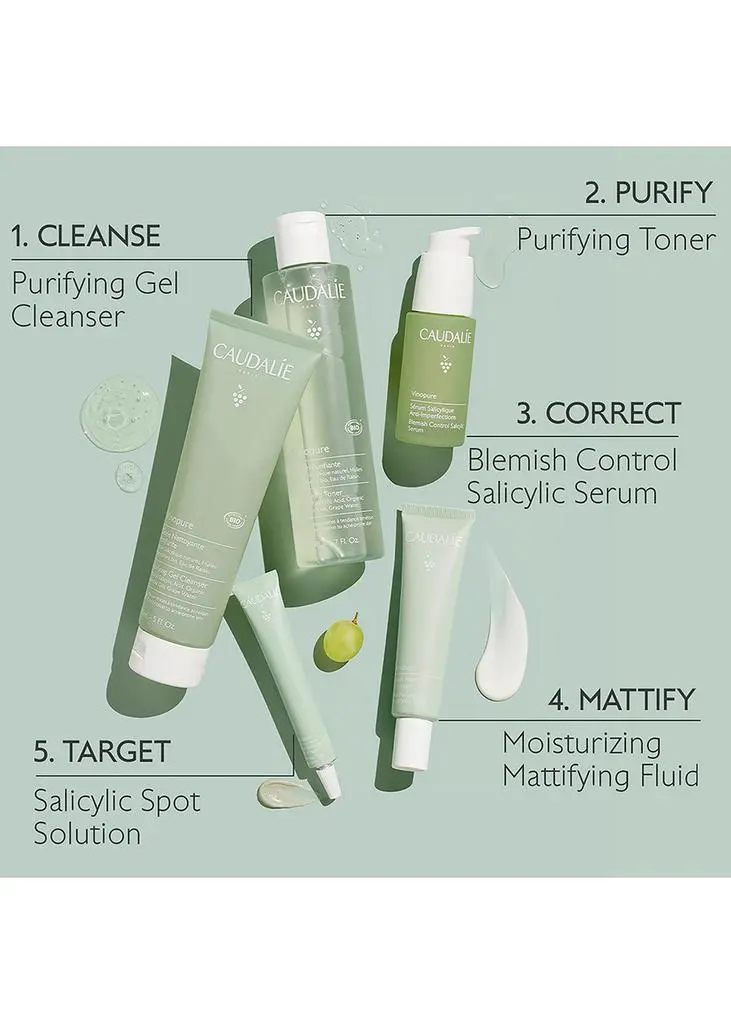 Caudalie Vinopure Salicylic Spot Solution 15ml 5