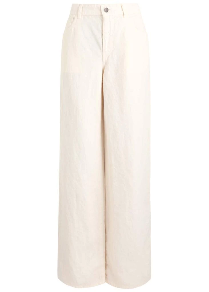 The Row Eglitta straight-leg linen jeans 1