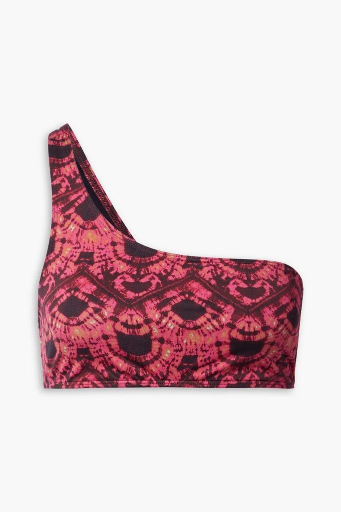 Ulla Johnson Reina one-shoulder printed bikini top 1