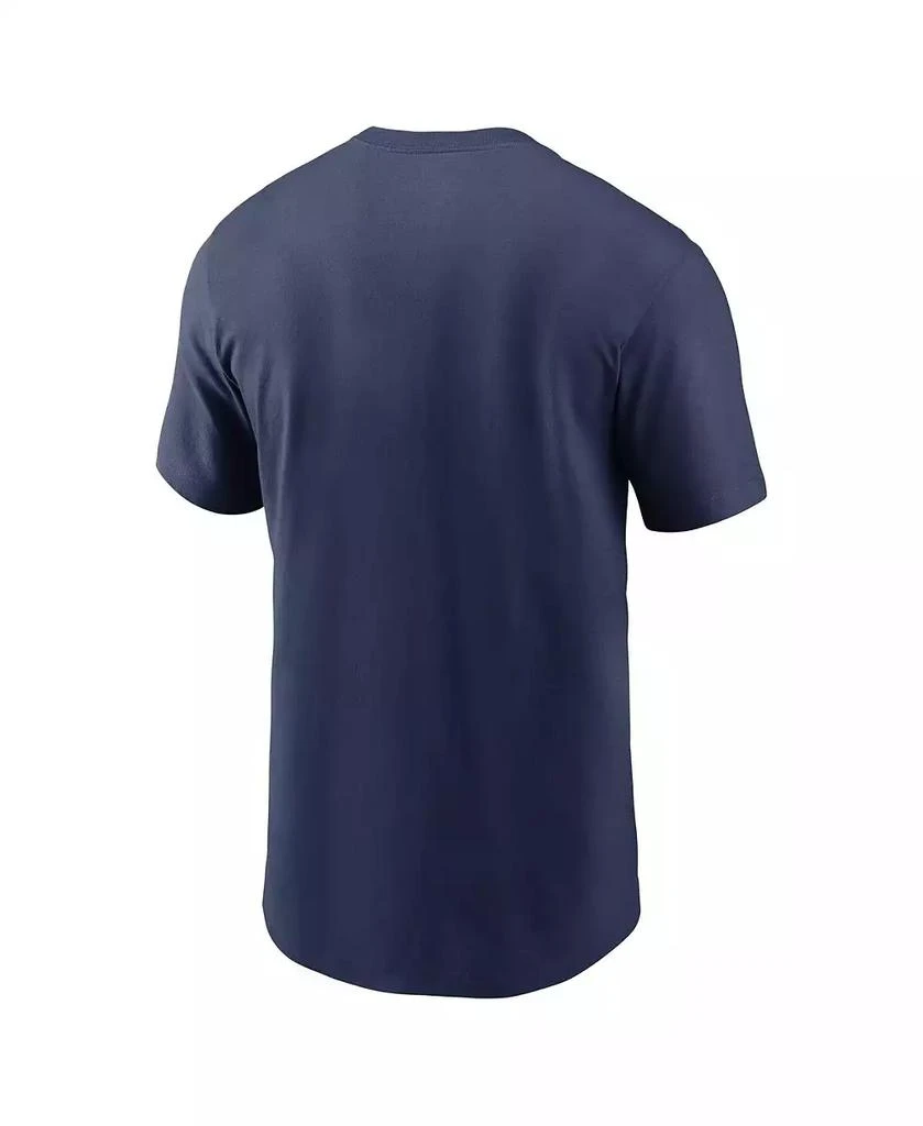 NIKE Men's Navy California Angels Cooperstown Wordmark T-Shirt 3