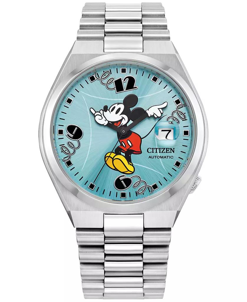 Citizen Men's Automatic Disney Mickey Mouse Stainless Steel Bracelet Watch 40mm