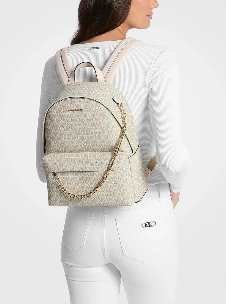 Michael Kors Slater Medium Signature Logo Backpack 4