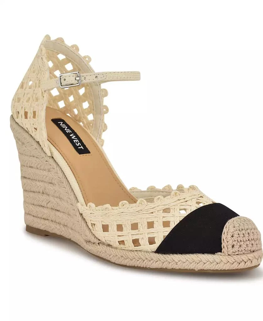 Nine West Women's Mckinly Closed Toe Dress Wedge Pumps 1