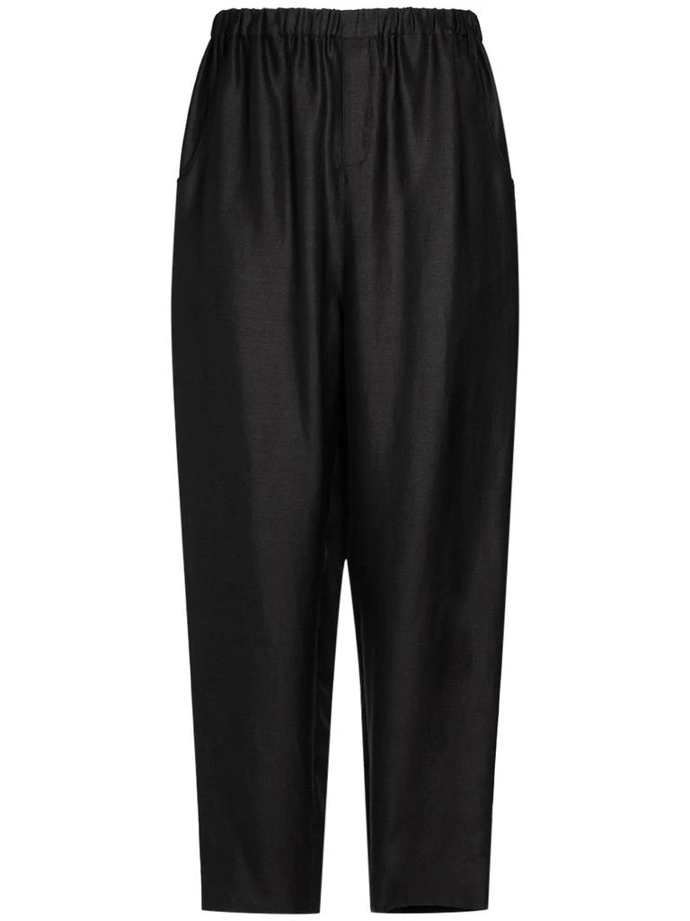 SAINT LAURENT High Waist Baggy Pants 1