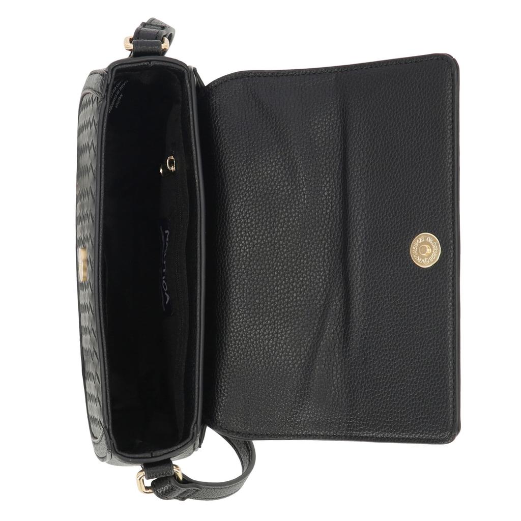 Nautica Woven Flap Crossbody Bag