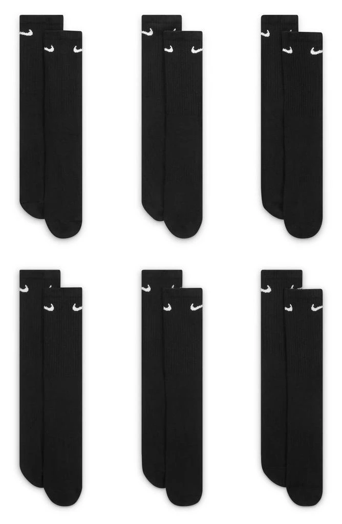 NIKE Kids
 6-Pack Everyday Cushioned Training Crew Socks