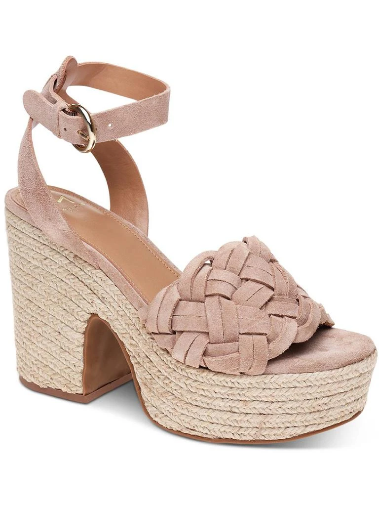 Marc Fisher Odilia Womens Suede Braided Block Heel 1