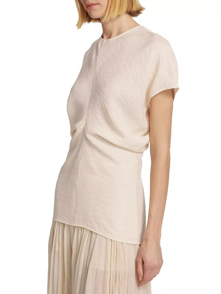 Totême Crinkled Slouch-Waist Top 4