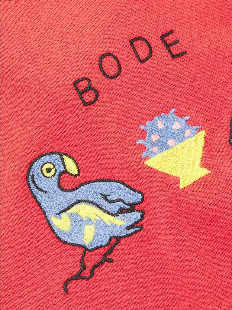 Bode Twin Parakeet Cotton T-Shirt 6