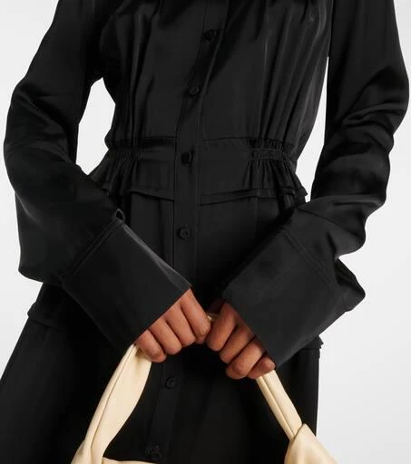 Jil Sander Pleated shirt dress 5