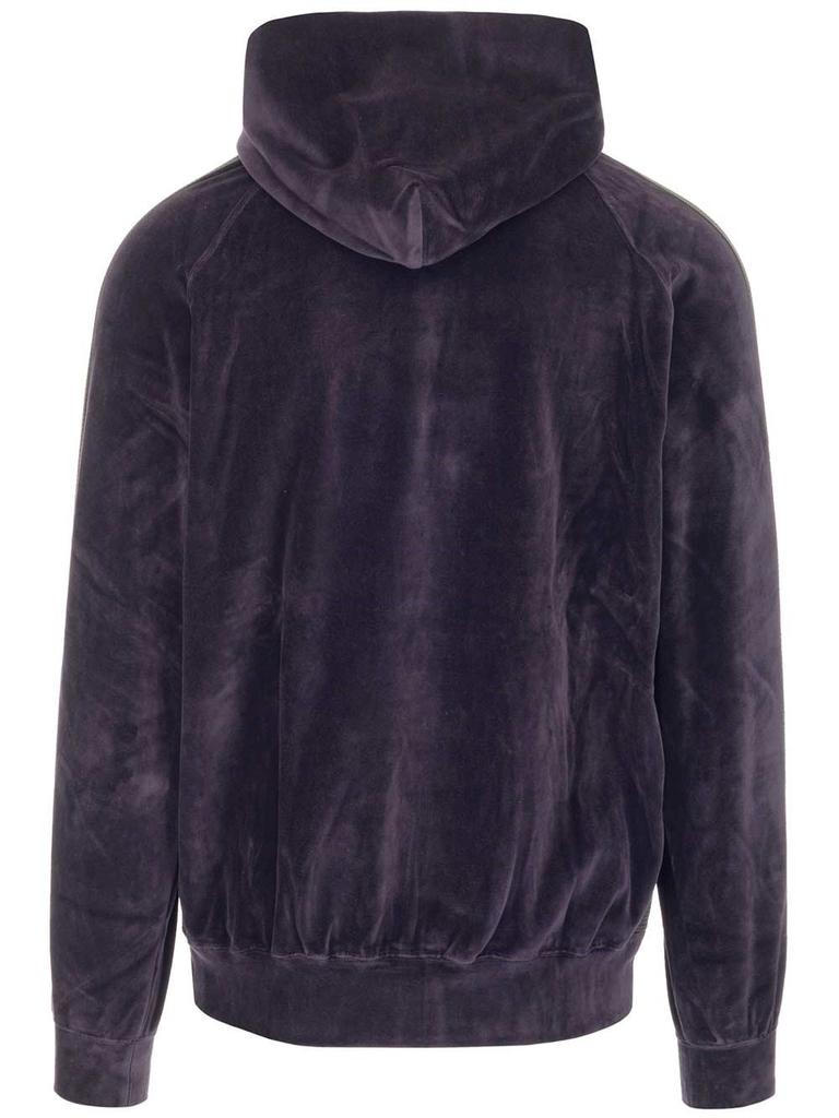 Needles Needles Velour Embroidered Hoodie
