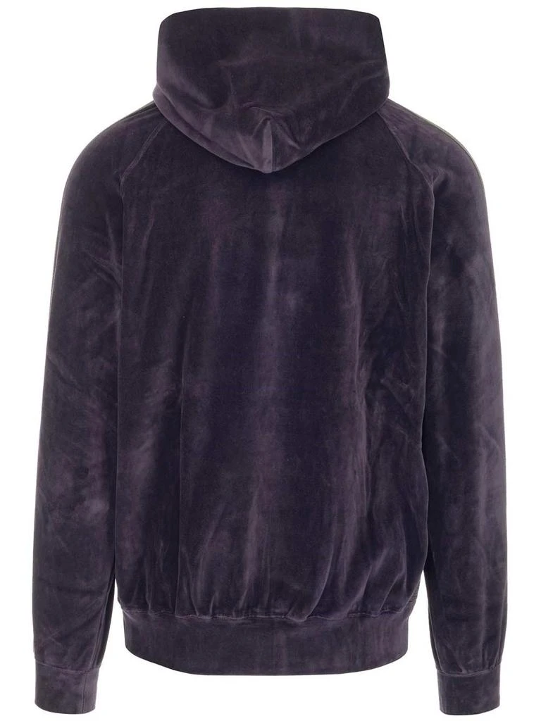 Needles Needles Velour Embroidered Hoodie 2