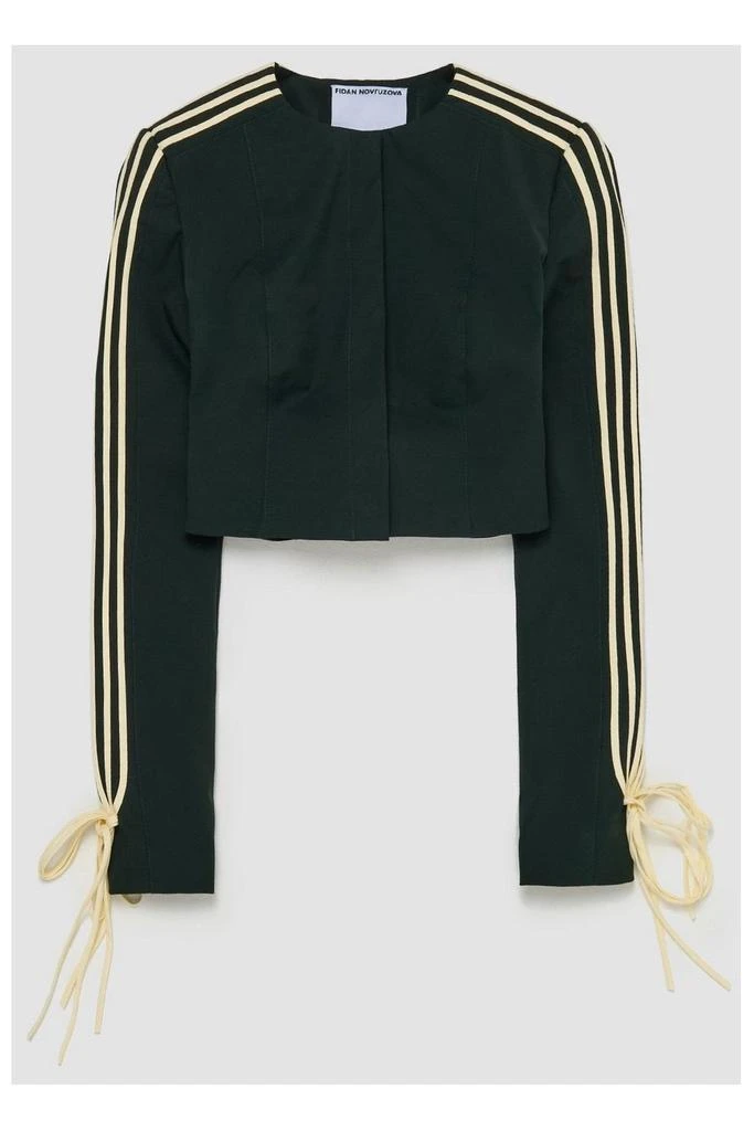 FIDAN NOVRUZOVA FIDAN NOVRUZOVA Cropped Giada Bow Jacket from Cettire