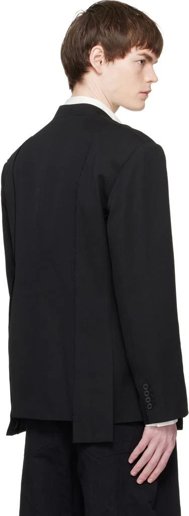 RECODE Black Jacket Patch Blazer 3