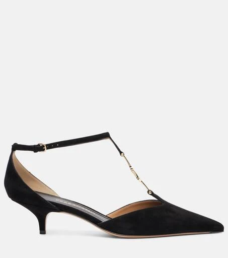 Salvatore Ferragamo Traci 40 suede pumps 4