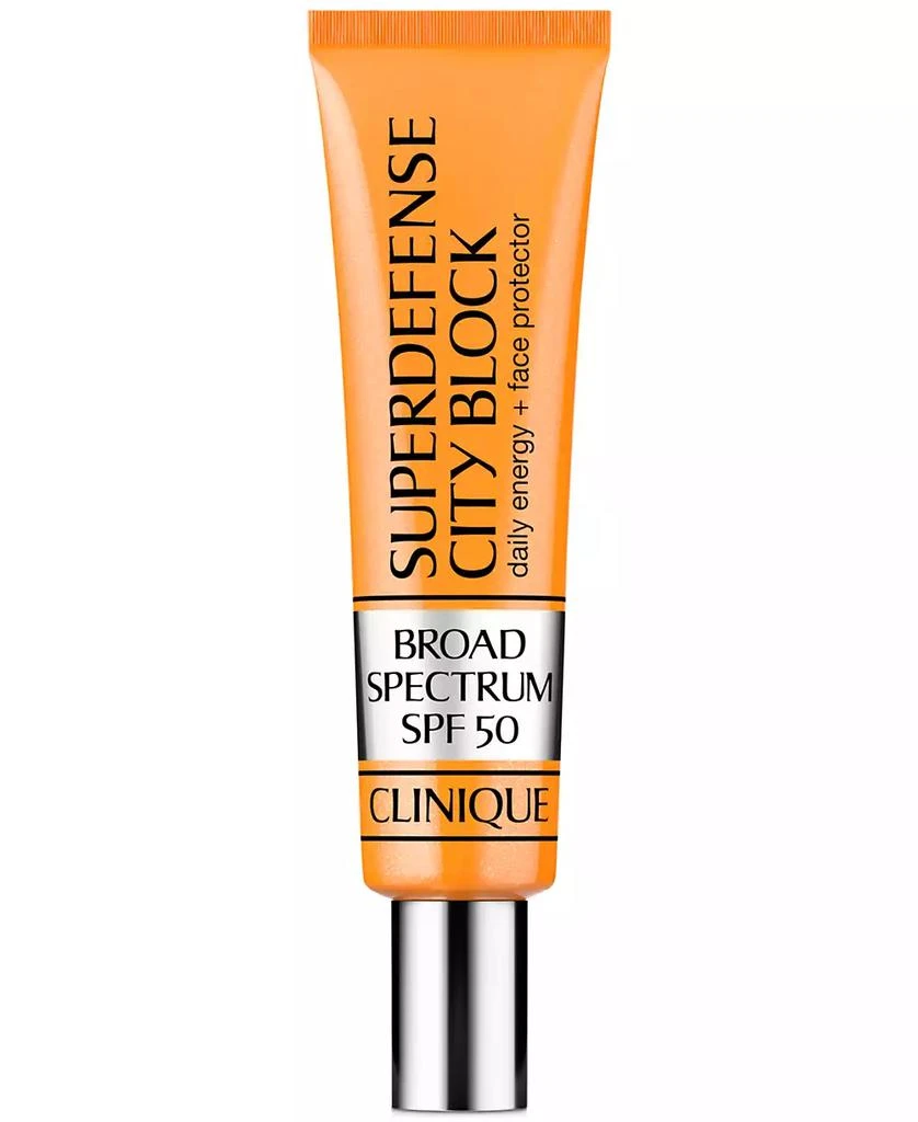 Clinique Superdefense™ City Block Broad Spectrum SPF 50 Daily Energy + Face Protector, 1.3 oz. 1