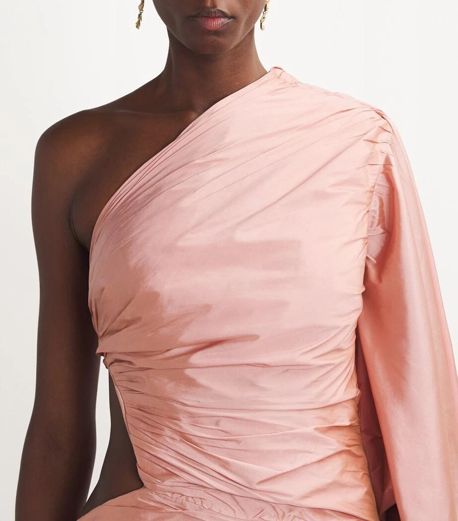 Sandra Mansour Ruched Echoes Ethereal Gown 4