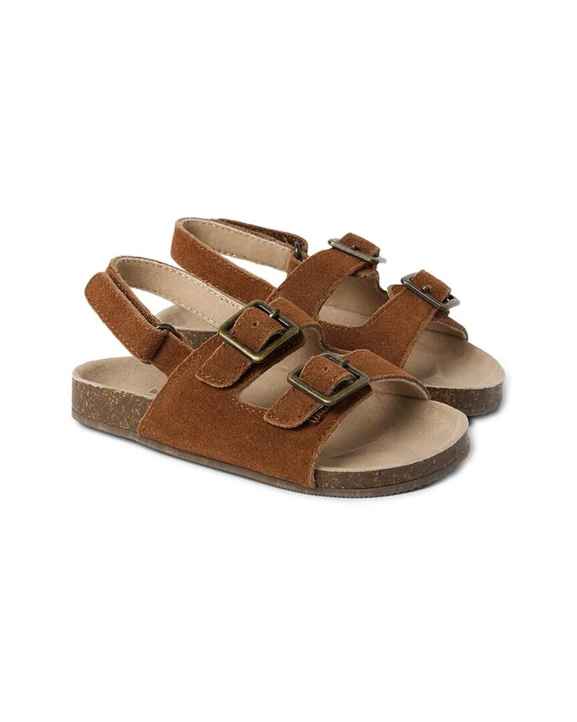 Janie and Jack Suede Buckle Sandal