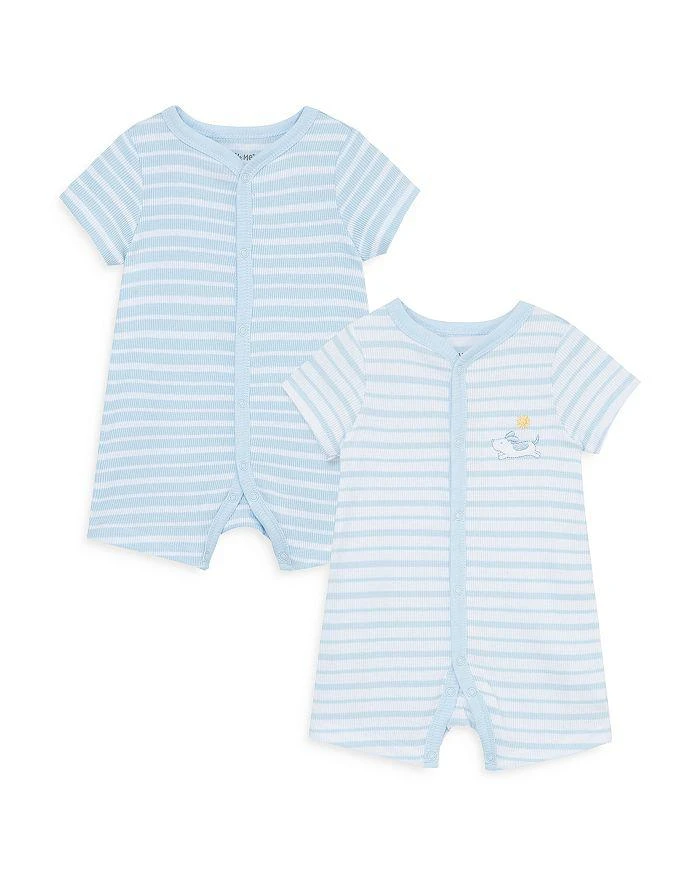 Little Me Boys' Playtime Striped Rompers, 2 Pack - Baby 1