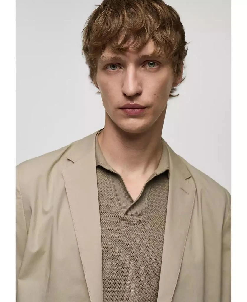 Mango Men's Lightweight Cotton Jacket 5