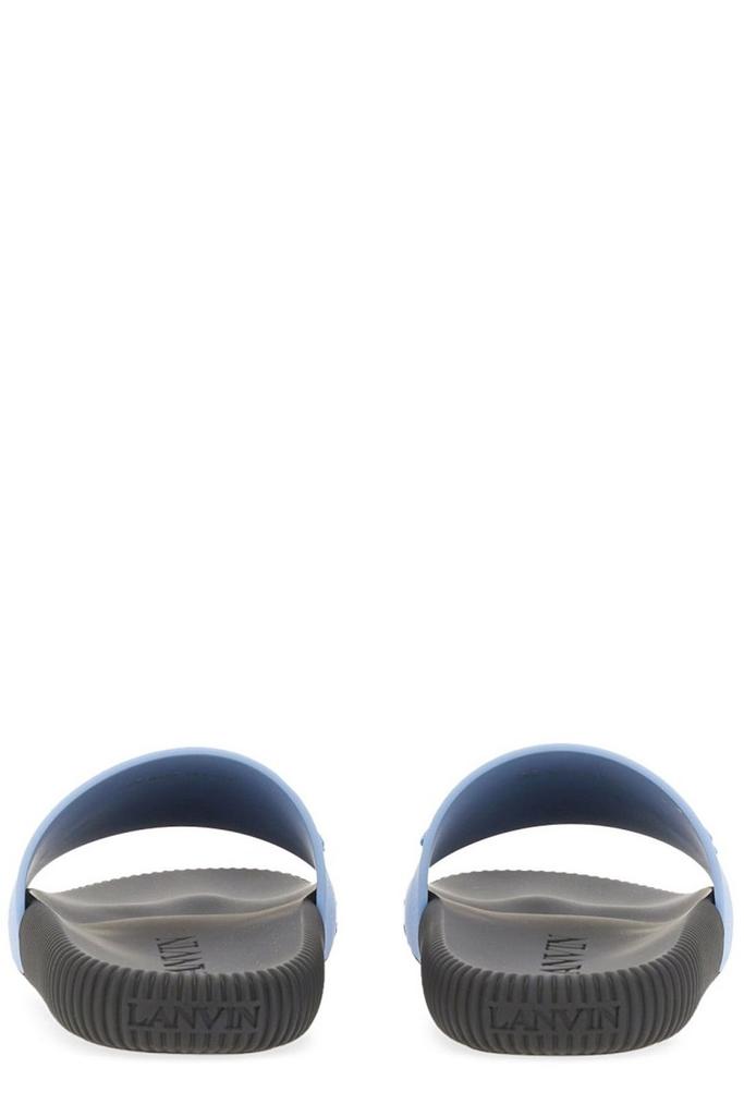 Lanvin Lanvin Logo Detailed Slip-On Slides