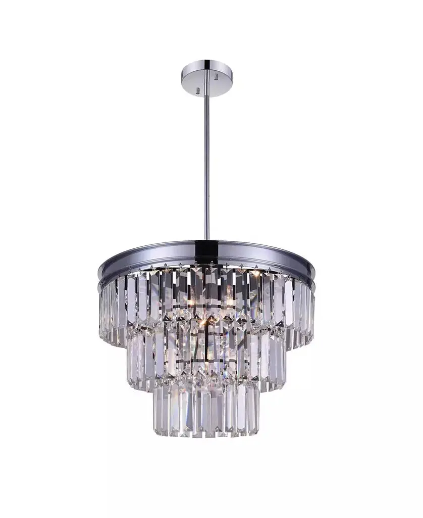 CWI Lighting Weiss 5 Light Chandelier