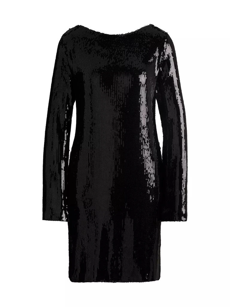 Hugo Boss Long-Sleeved Sequined Dress 1